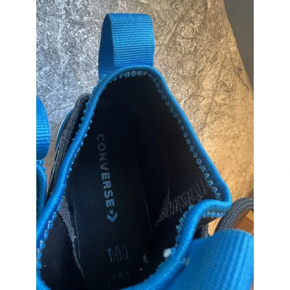 Converse Chuck Taylor All Star High Top Black Blue Sneakers Mens 11 Womens 13 - Picture 12 of 12